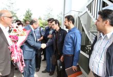 گزارش تصویری از استقبال دانشگاهیان و مردم شاهرود  از پروفسور علی اکبر جلالی  در دانشگاه صنعتی شاهرود